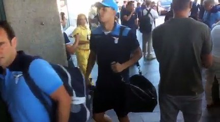Lazio in partenza per Brighton
