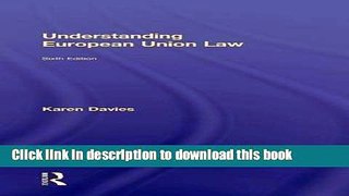 Books Understanding European Union Law Free Online