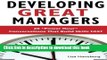 Books Developing Great Managers: Power Hour Conversations that Build Skills Fast Full Online