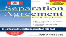 Ebook Separation Agreement Full Online