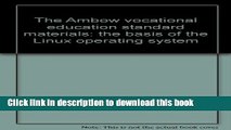 Ebook The Ambow vocational education standard materials: the basis of the Linux operating system