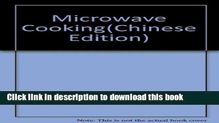 Books Microwave Cooking(Chinese Edition) Full Online