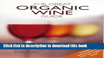 Books The Great Organic Wine Guide Full Download