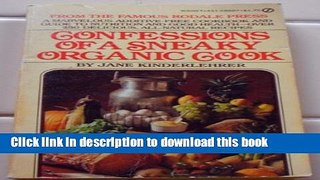 Ebook Confessions of a Sneaky Organic Cook Free Download