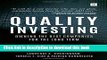 Ebook Quality Investing: Owning the best companies for the long term Full Online