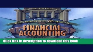 Books Financial Accounting: An Introduction to Concepts, Methods, and Uses Full Online