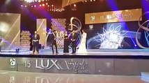 fawad khan lux award show he broken the award why !