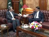 CM Sindh SYED MURAD ALI SHAH Meets on Governor Sindh