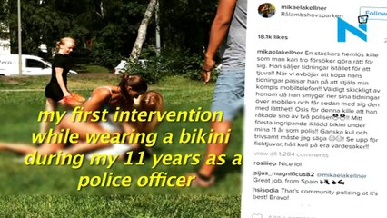 Off duty bikini clad cop nabs thief