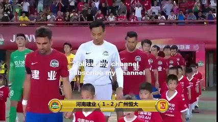 Henan Jianye - Guangzhou Evergrande 1-2 highlights 30-07-16