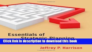 Ebook Essentials of Strategic Planning in Healthcare Free Download