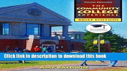 Ebook Community College Experience, Brief Edition, The Plus NEW MyStudentSuccessLab  Update --