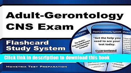 PDF  Adult-Gerontology CNS Exam Flashcard Study System: CNS Test Practice Questions   Review for