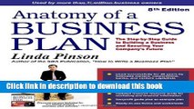 Books Anatomy of a Business Plan: The Step-by-Step Guide to Building a Business and Securing Your