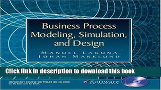 Ebook Business Process Modeling, Simulation and Design Full Online