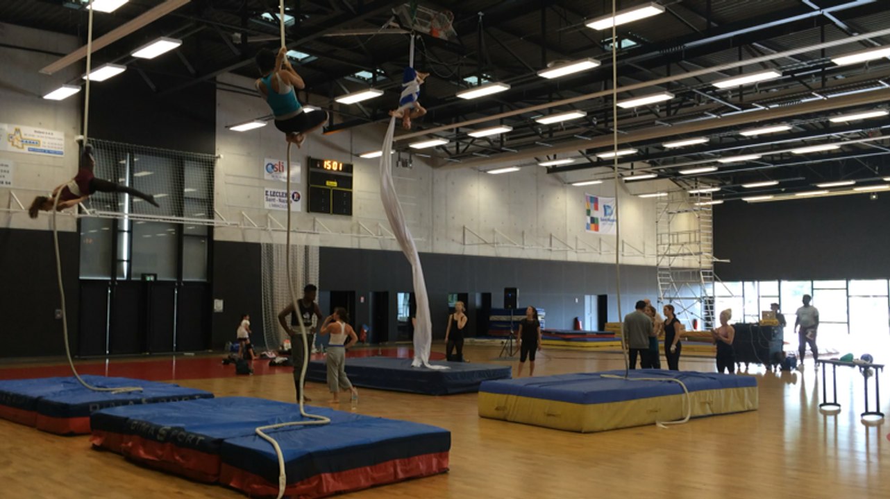 Répétition générale avant la battle de corde lisse