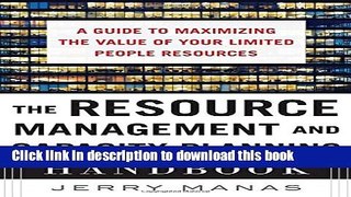 Ebook The Resource Management and Capacity Planning Handbook: A Guide to Maximizing the Value of
