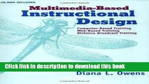 Ebook Multimedia-Based Instructional Design : Computer-Based Training, Web-Based Training, and