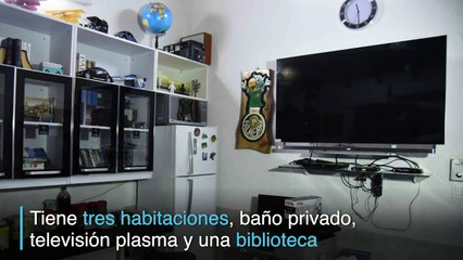 Mira la lujosa celda de un narco brasileño en una cárcel paraguaya