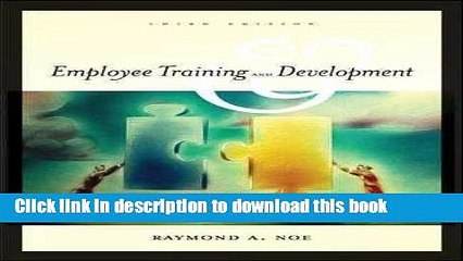 Books Employee Training and Development Free Download