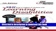 Ebook K   W Guide to Colleges for Students with Learning Disabilities or Attention Deficit