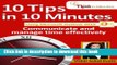 Ebook 10 Tips in 10 Minutes using Microsoft Outlook 2010 (Tips in Minutes using Windows 7   Office