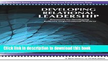 PDF  Developing Relational Leadership: Resources for Developing Reflexive Organizational