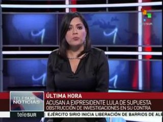 Juez brasileño acusa a Lula de supusta obstrucción de investigaciones