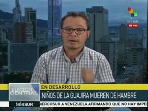 Congresistas colombianos lanzan Frente Parlamentario contra el Hambre
