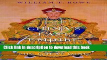 Books China s Last Empire: The Great Qing (History of Imperial China) Free Online