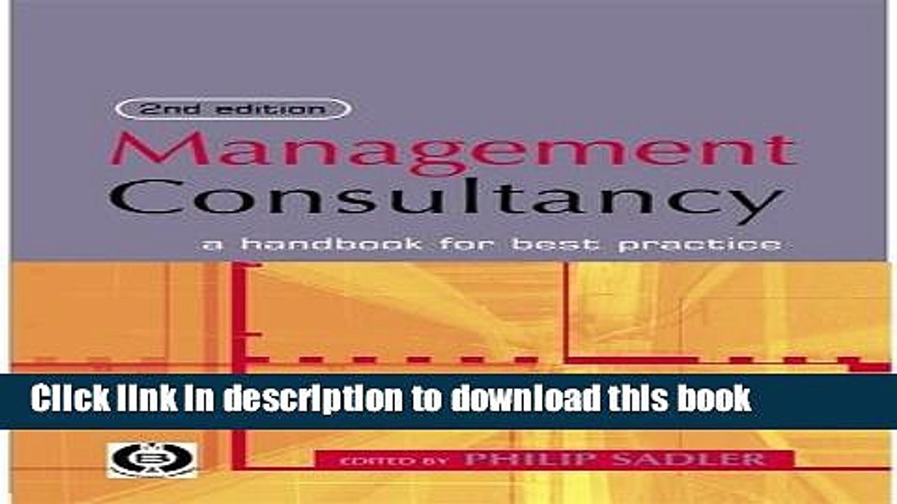 [PDF] Management Consultancy: A Handbook for Best Practice Download Full EbookDownload Books