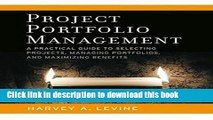 Books Project Portfolio Management: A Practical Guide to Selecting Projects, Managing Portfolios,