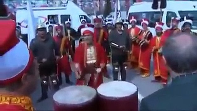 Mehteran takımından Cumhurbaşkanına muhteşem resital...