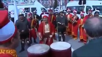 Mehteran takımından Cumhurbaşkanına muhteşem resital...