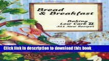Books Bread   Breakfast Baking Low Carb II Full Online