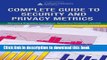 [Read PDF] Complete Guide to Security and Privacy Metrics: Measuring Regulatory Compliance,