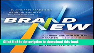 Ebook Brand New: Solving the Innovation Paradox -- How Great Brands Invent and Launch New