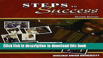 Ebook Steps to Success at Virginia Union University Free Download
