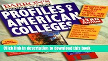 Ebook Barron s Profiles of American Colleges (23rd ed)(Book and Disk) Full Online