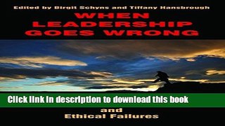 Books When Leadership Goes Wrong Full Download