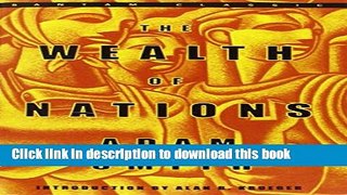 Ebook The Wealth of Nations Full Online
