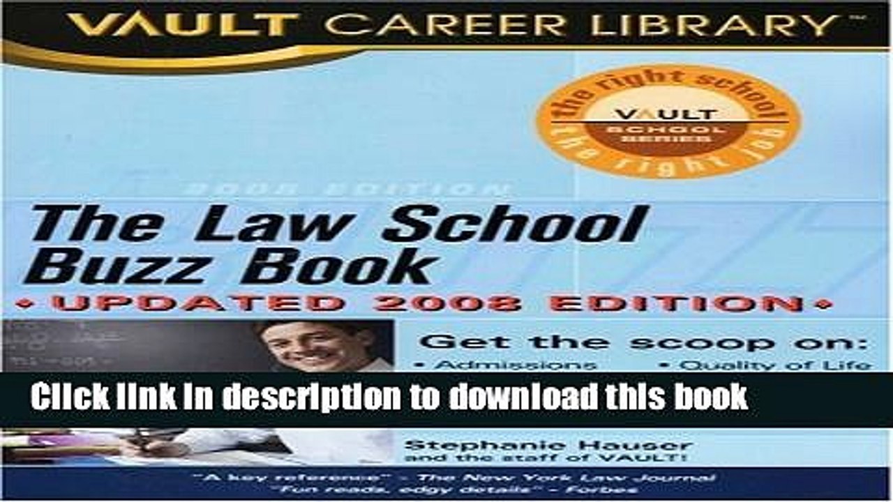 Books The Law School Buzz Book Full Online