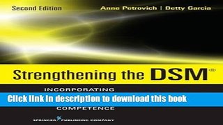 Books Strengthening the DSM, Second Edition: Incorporating Resilience and Cultural Competence Free
