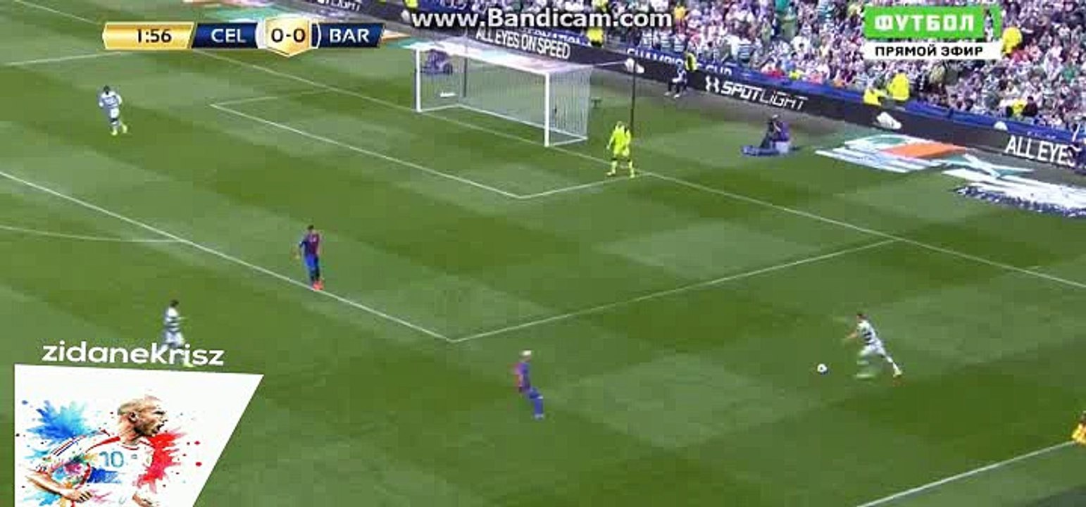 Barcelona 1st Big Chance - Celtic vs Barcelona - International Champions Cup - 30/07/2016