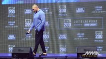 UFC 200: Brock Lesnar Open Workout Q&A Session