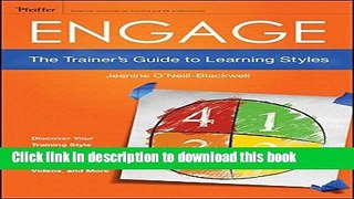 Ebook Engage: The Trainer s Guide to Learning Styles Full Online