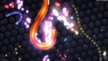 Slither.io Funny INVISIBLE Trolling Mod Shortest Vs Longest Snake In Slitherio!