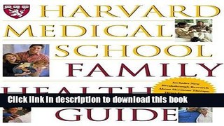 Books Harvard Medical School Family Health Guide Free Download