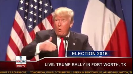 Donald Trump  I Dont Repeat Myself!  Rally in Fort Worth, TX (2-26-16) 2