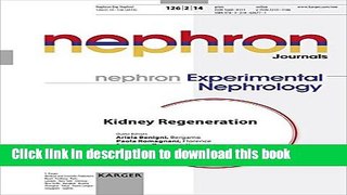 Books Kidney Regeneration Full Online